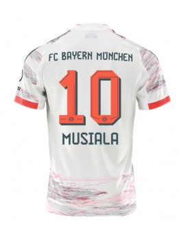 Billige Bayern Munich Jamal Musiala #10 Bortedrakt 2025-26 Kortermet